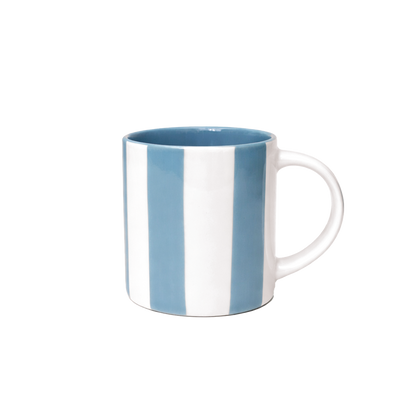 Set de 2 Tasses à Expresso en Porcelaine Rayures Colorées - Opjet