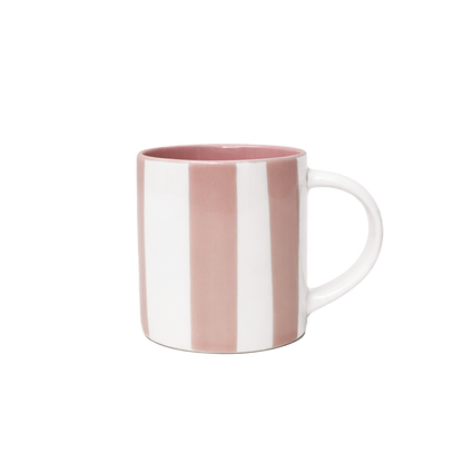 Set de 2 Tasses à Expresso en Porcelaine Rayures Colorées - Opjet