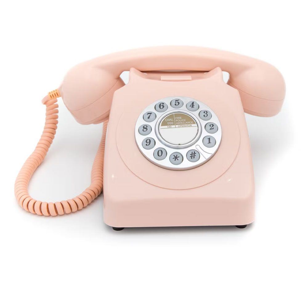 Téléphone Fixe Rétro à Boutons - GPO 746