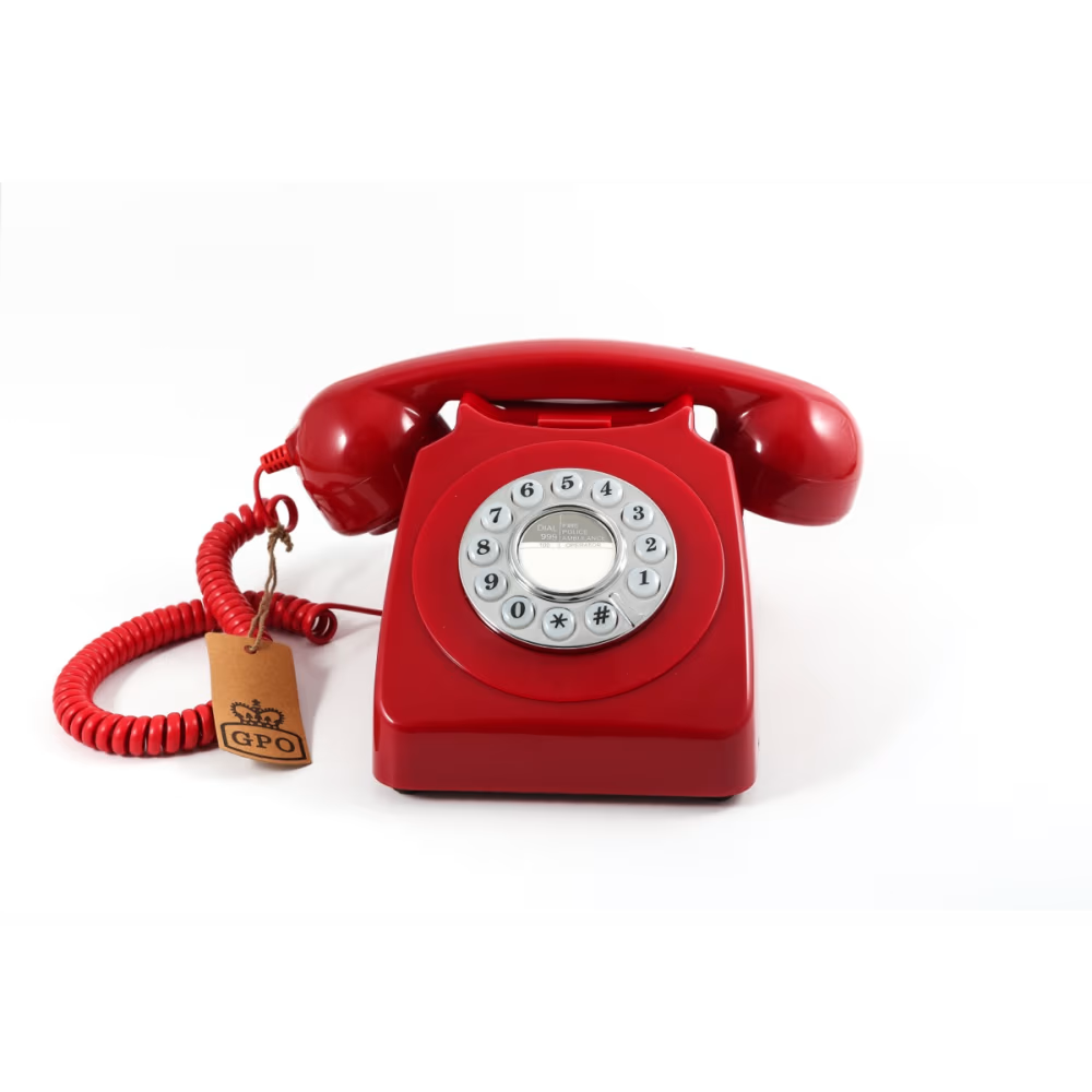 Téléphone Fixe Rétro à Boutons - GPO 746