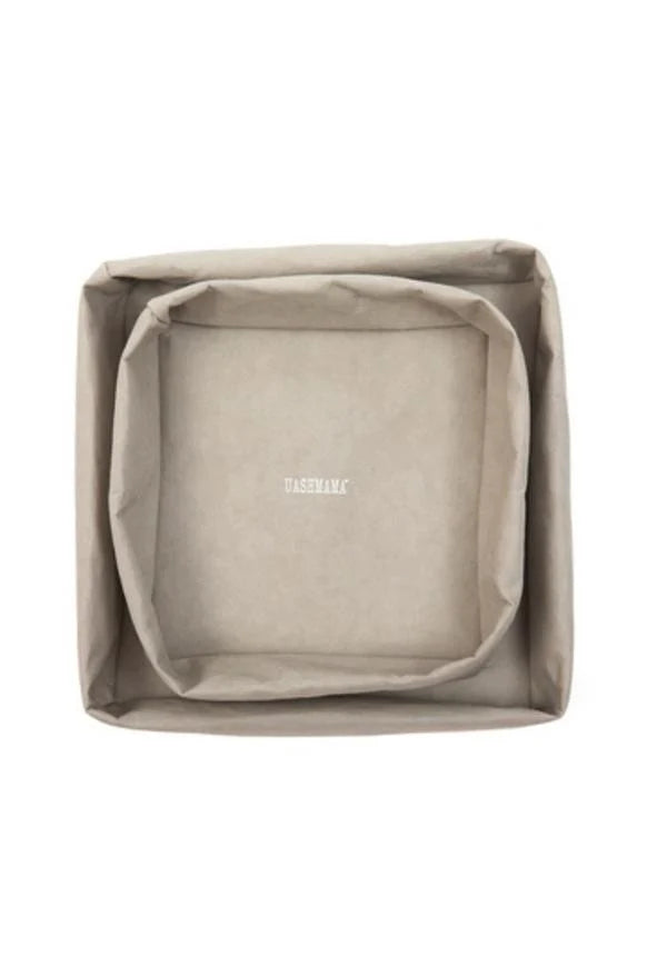 Plateau en Papier Lollie Gris L/XL - Uashmama