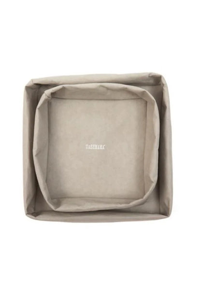 Plateau en Papier Lollie Gris L/XL - Uashmama