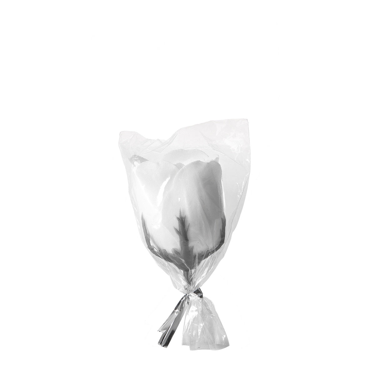 Rose en Feuilles de Savon Blanches Parfum Rose - Mathilde M