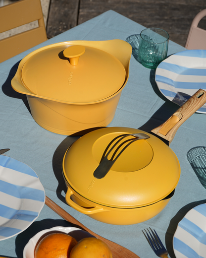 Kit l'Incroyable Cocotte Mangue & Maniques, Édition Limitée - Cookut