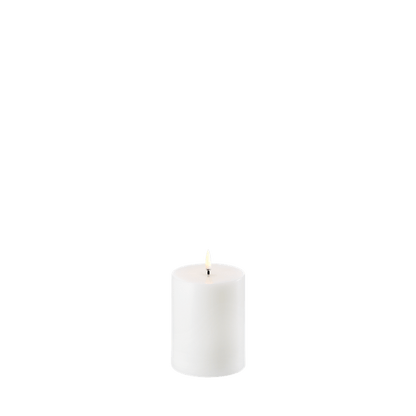 Bougie LED Pillier Blanche - Uyunï