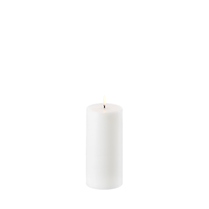 Bougie LED Pillier Blanche - Uyunï