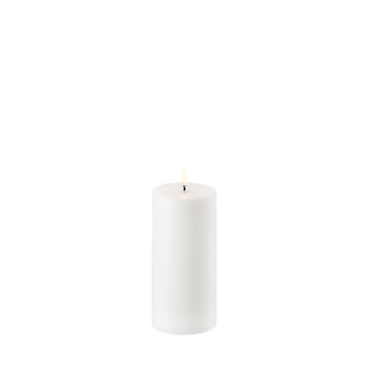 Bougie LED Pillier Blanche - Uyunï