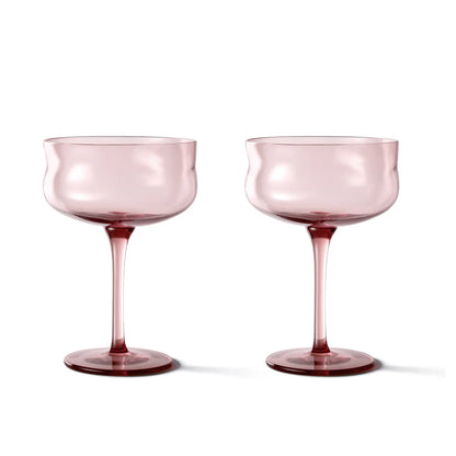 Set de 2 Coupes en Verre Swirl 260 mL - Paveau