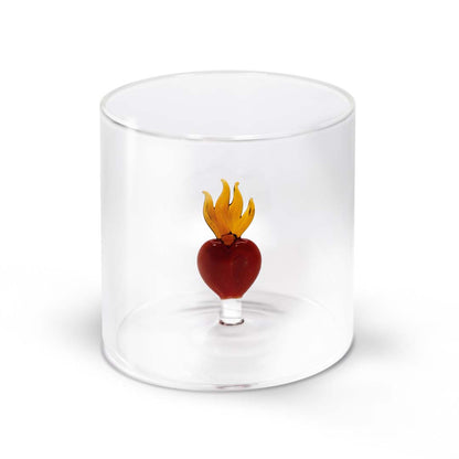 Gobelet en Verre Coeur 3D - WD Lifestyle